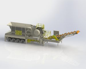 conjunto movel britagem C120